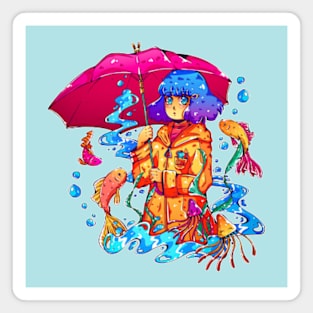 Rainy Days Magnet